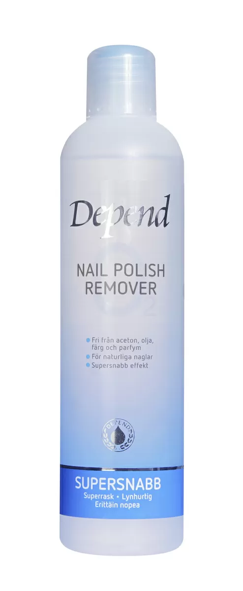 Depend Remover Blå - 250 ml.