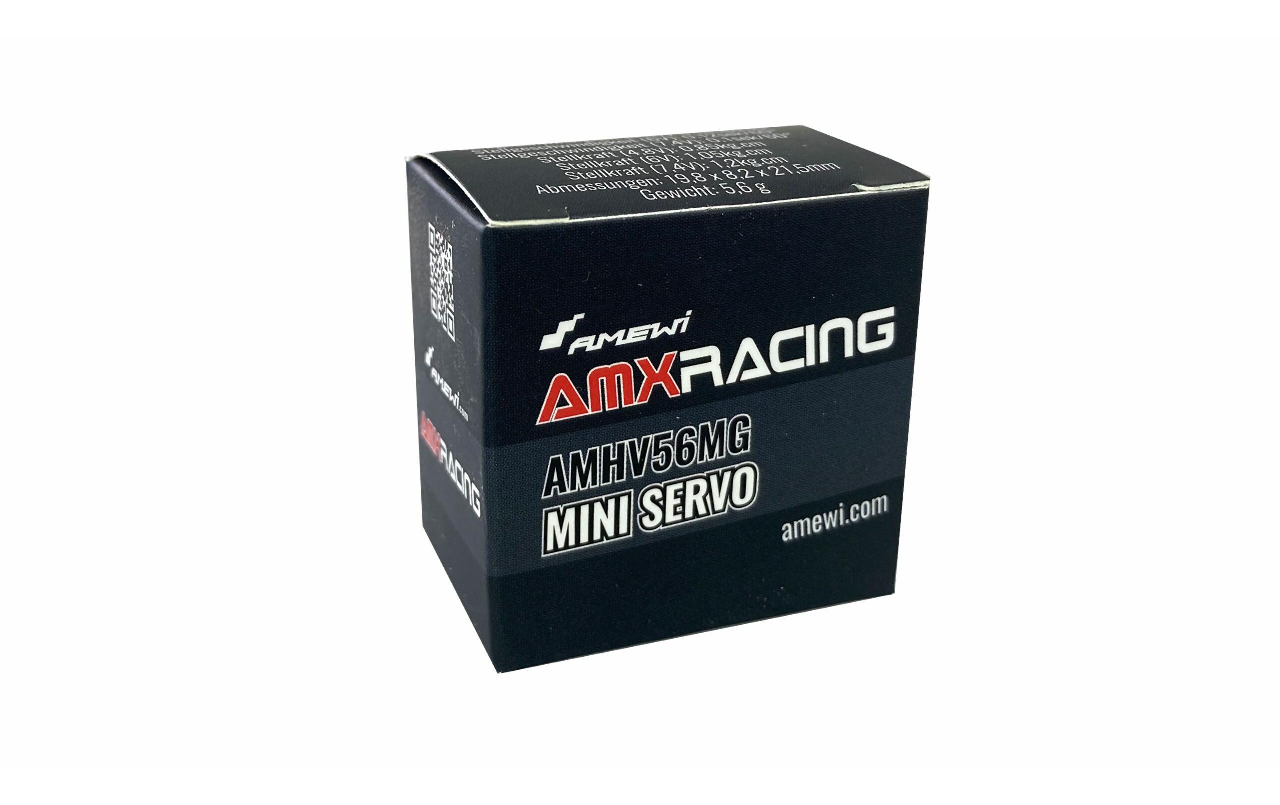 Nano Servo AMHV56MG 1.2 kg, 0.1 s Digital HVKräftiges 5.6 g Digital HV Servo für Flugmodelle