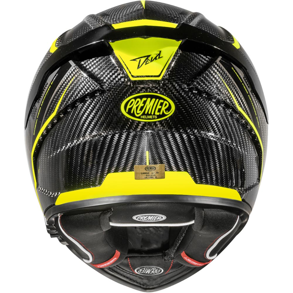 premier - Casque Devil Carbon ST Carbone / Jaune