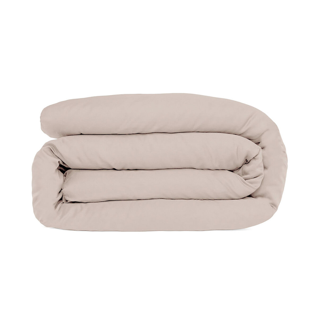 Febronie Housse de couette 100% Satin de Coton Julia beige