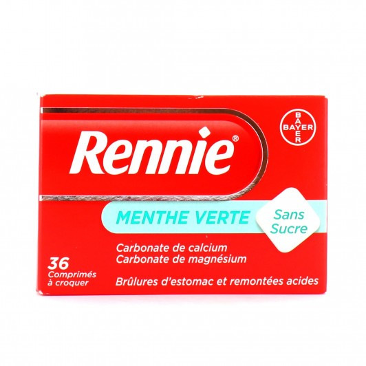Rennie - Remontées acides et brûlures d'estomac