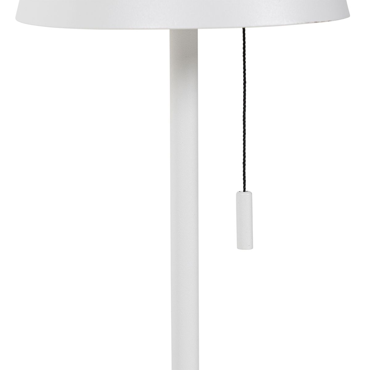 Buiten tafellamp wit incl. LED 3-staps dimbaar oplaadbaar en solar - Ferre