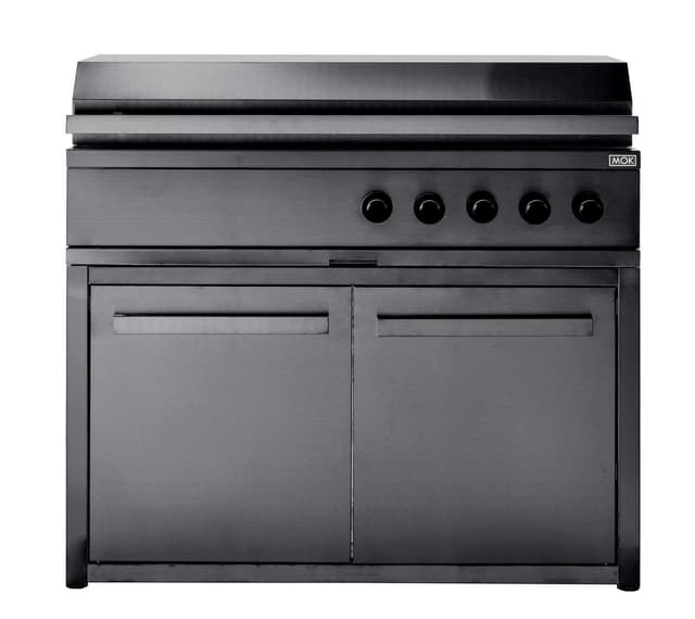 Nordic Line Sort Udekøkken Integreret gasgrill (5 blus)
