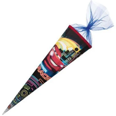 Nestler Schultüte Disney Pixar Cars 2 Neontech, 85cm, 12-eckig
