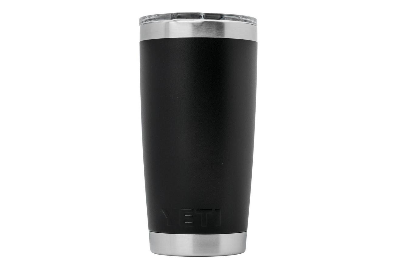 Yeti Rambler Tumbler Cup 20oz Mag Slider Lid, Black, thermosbeker met deksel, 591 ml