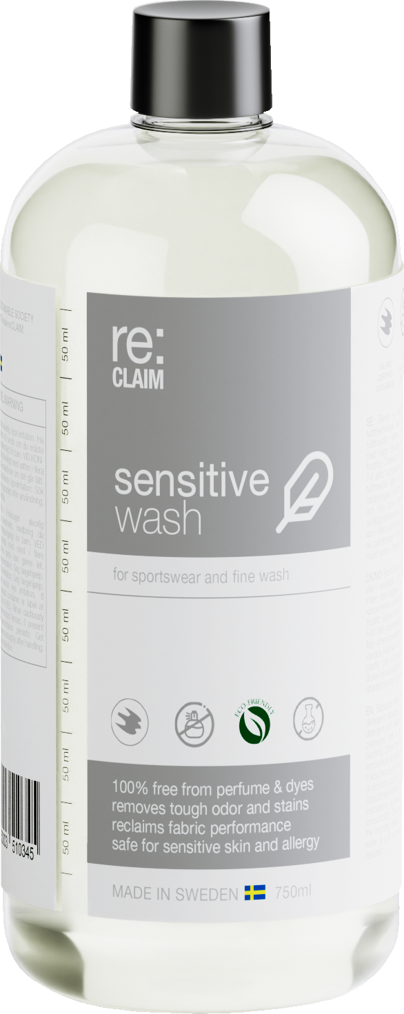 re:CLAIM Sensitiv vaskemiddel 750 ml