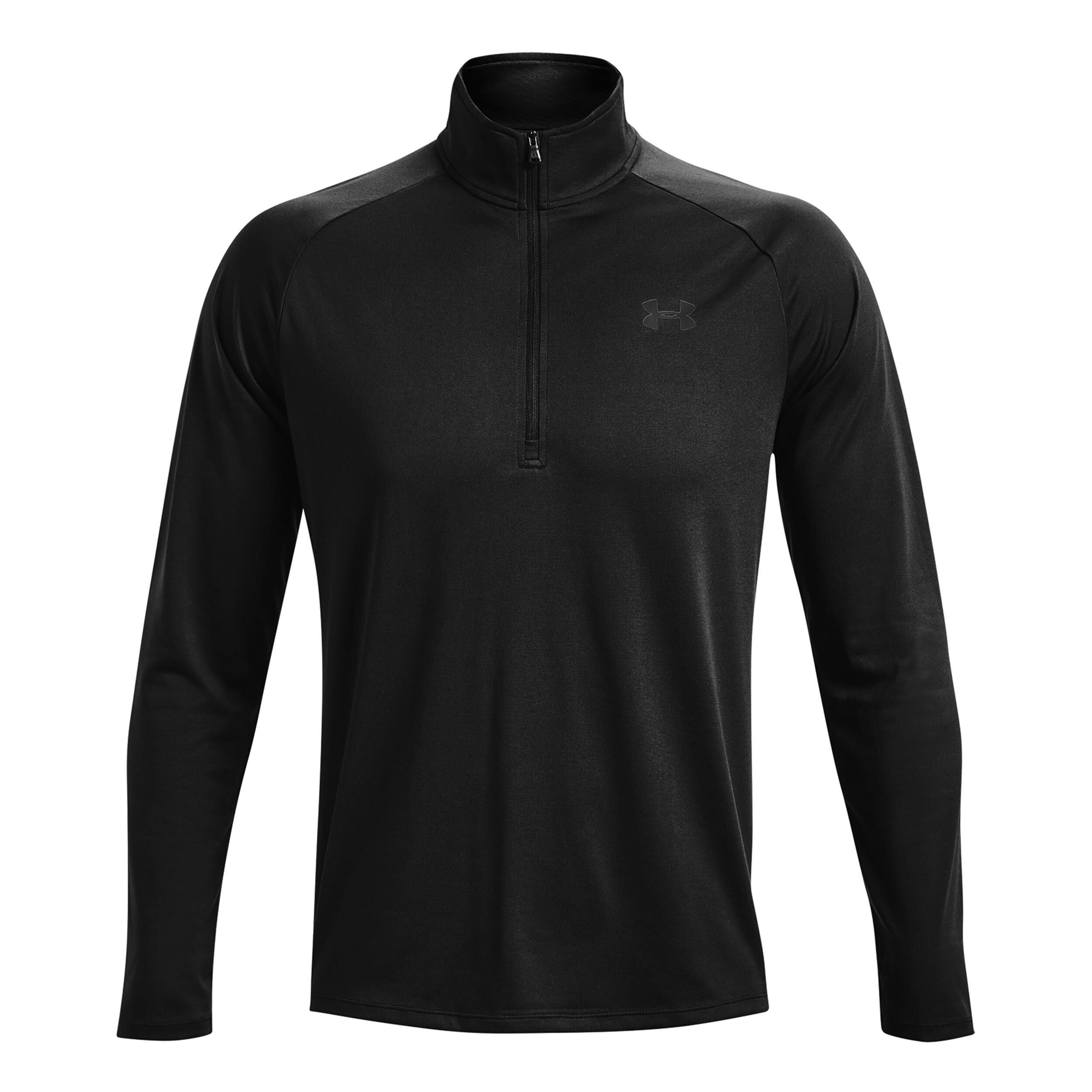 Under Armour Tech 2.0 Half-Zip Haut Manches Longues Hommes - Noir , Gris Foncé