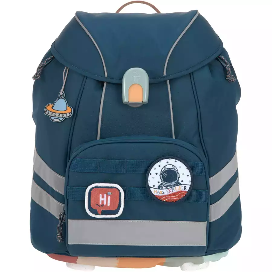 LÄSSIG Schulranzen-Set 7-tlg. Flexy Unique navy