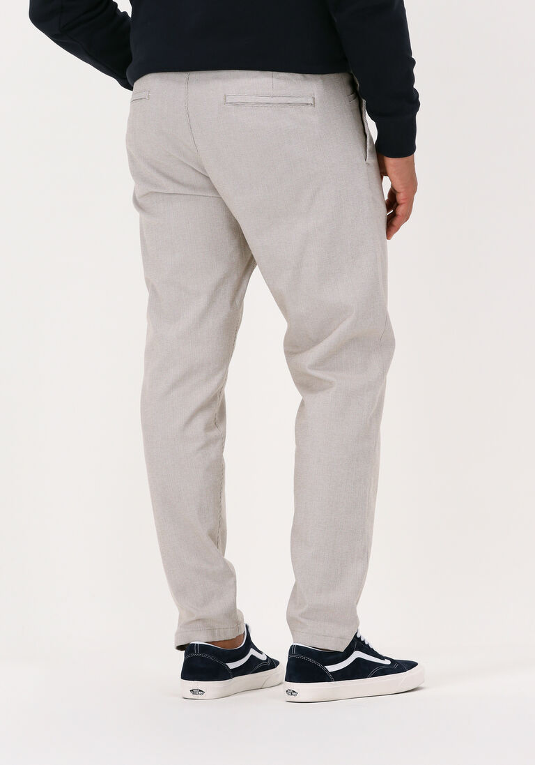 SELECTED HOMME grijze selected homme pantalon slhslimtapered-york pants