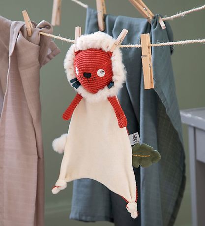Sebra Schmusetuch - Der Löwe Lee - Rot