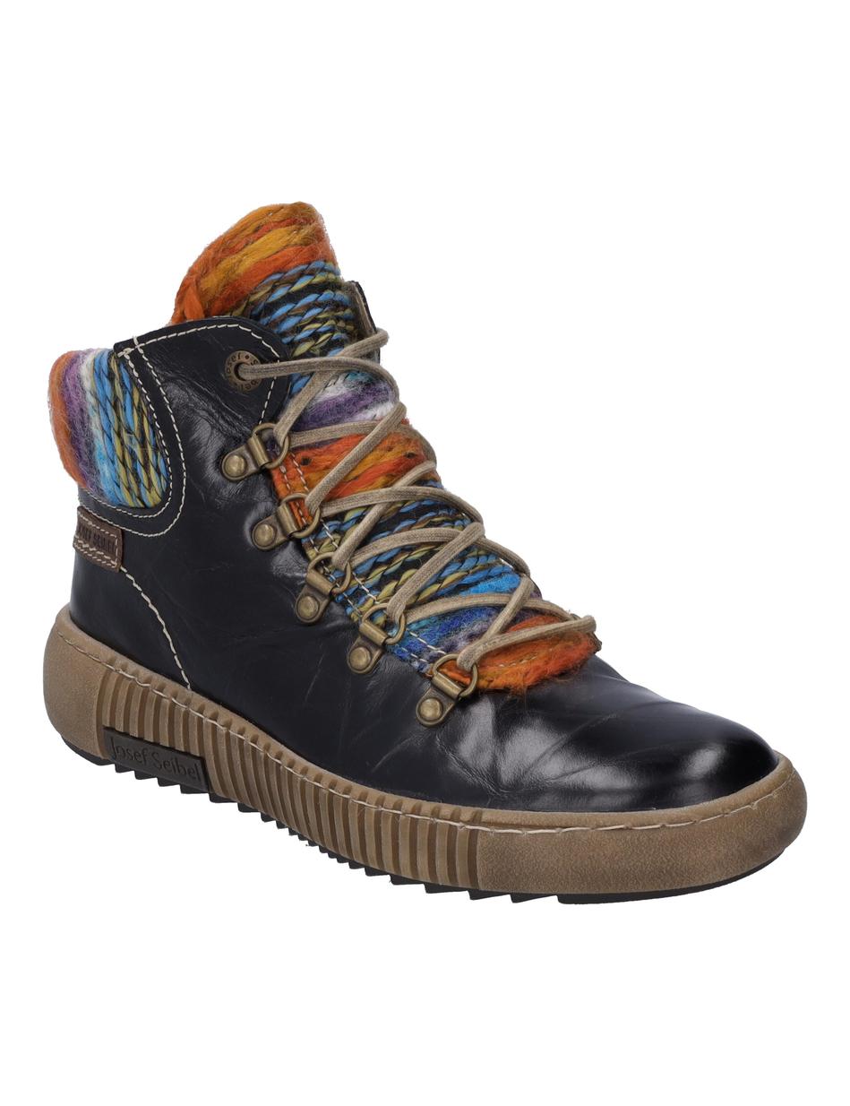 Stiefelette Maren 06, schwarz-multi