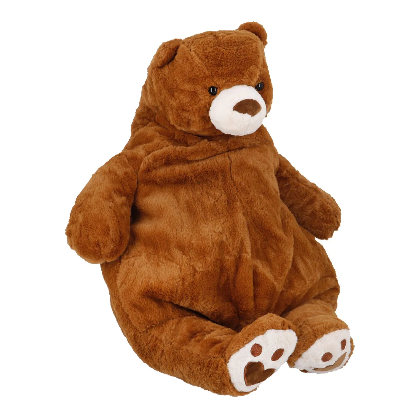 Kuscheltier Bär, sitzend, 75 cm