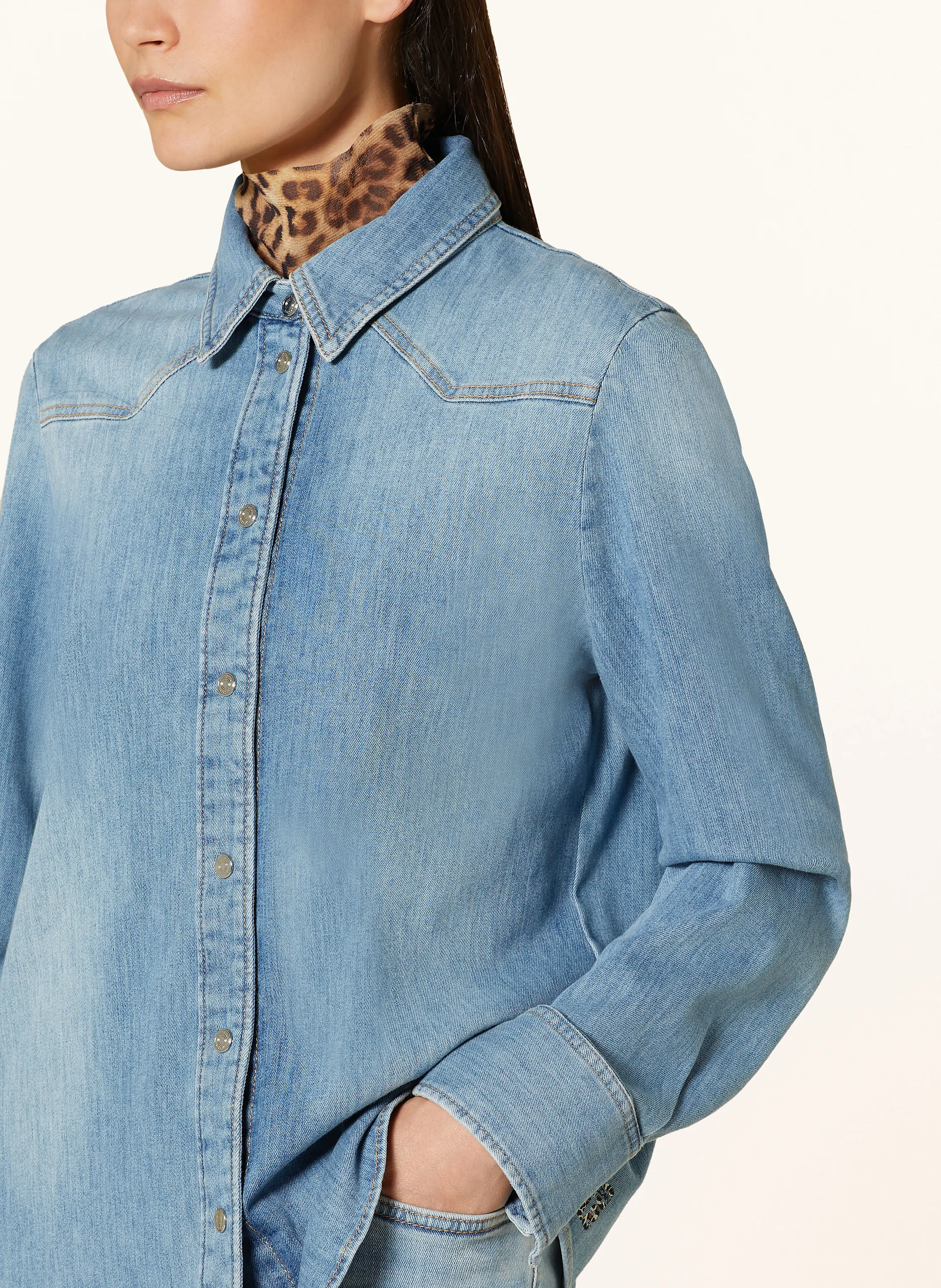 MARC CAIN Jeansbluse