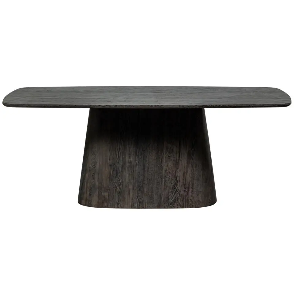 WOOOD Leah Eettafel - MDF - Donkerbruin - 76x200x105