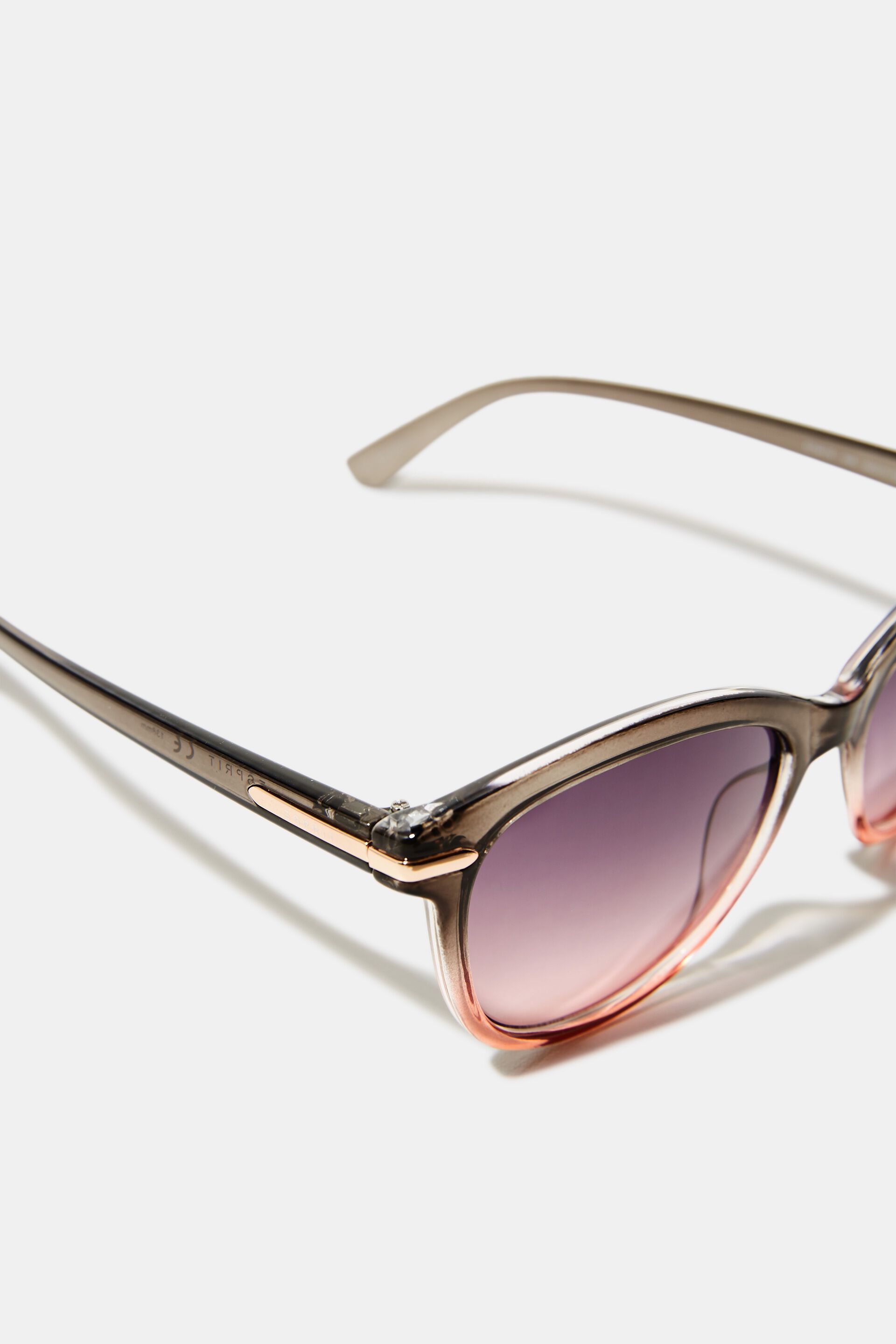 Lunettes de soleil à dégradé de couleurs