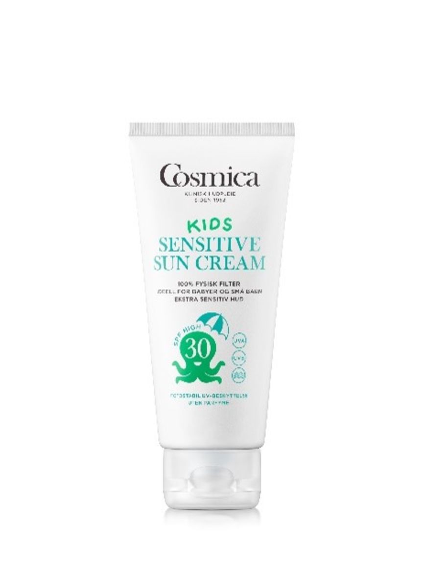 Cosmica Sun Kids Sensitive Sun Cream uparfymert SPF30 100 ml