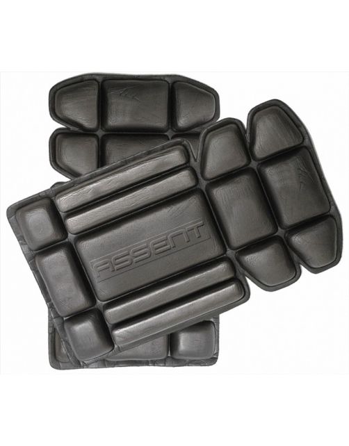 Assent Kniebeschermers - Kniestukken - 25x15 cm Zwart per paar Flexibel