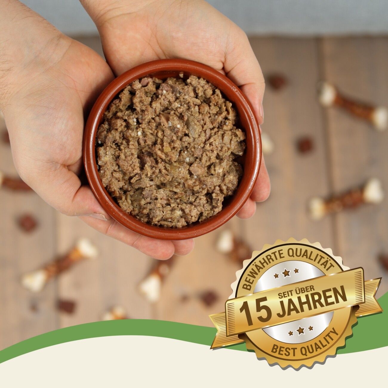 Lyra Pet Lecker.Pet Luna's Feine Paté Reich an Pute Hundefutter Nassfutter Vollnahrung 11x150 g
