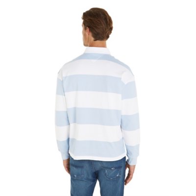 Polo à manches longues homme Tjm Rlx Varsity Cb Rugby Ext TOMMY HILFIGER
