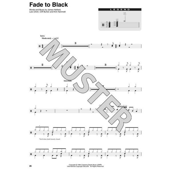 Hal Leonard Metallica: 1983-1988 Drum