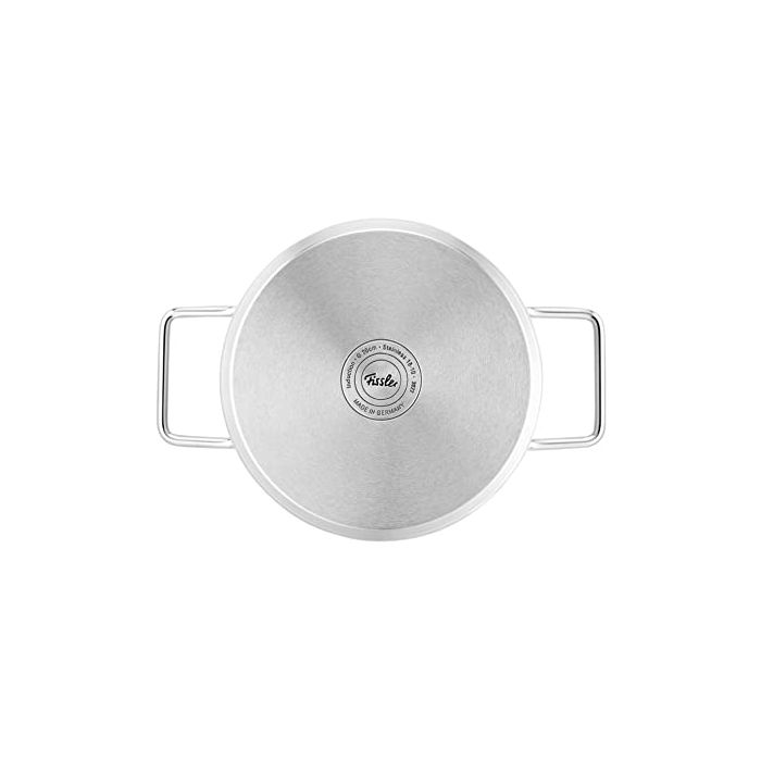 Fissler Pure Collection Bratentopf 24 cm mit Glasdeckel