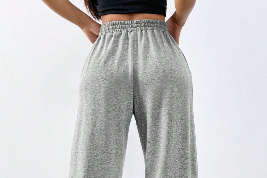 Miss Adams - Elastische taille-joggingbroek met schedelmotief