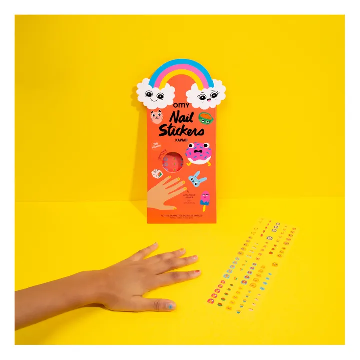 Omy Stickers pour ongles - Kawaii