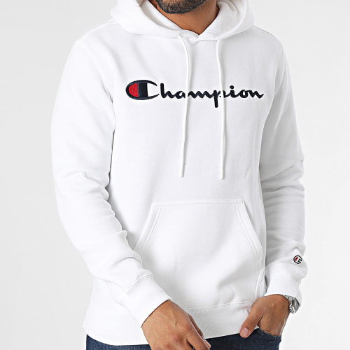 Sweat Capuche 219203 Blanc
