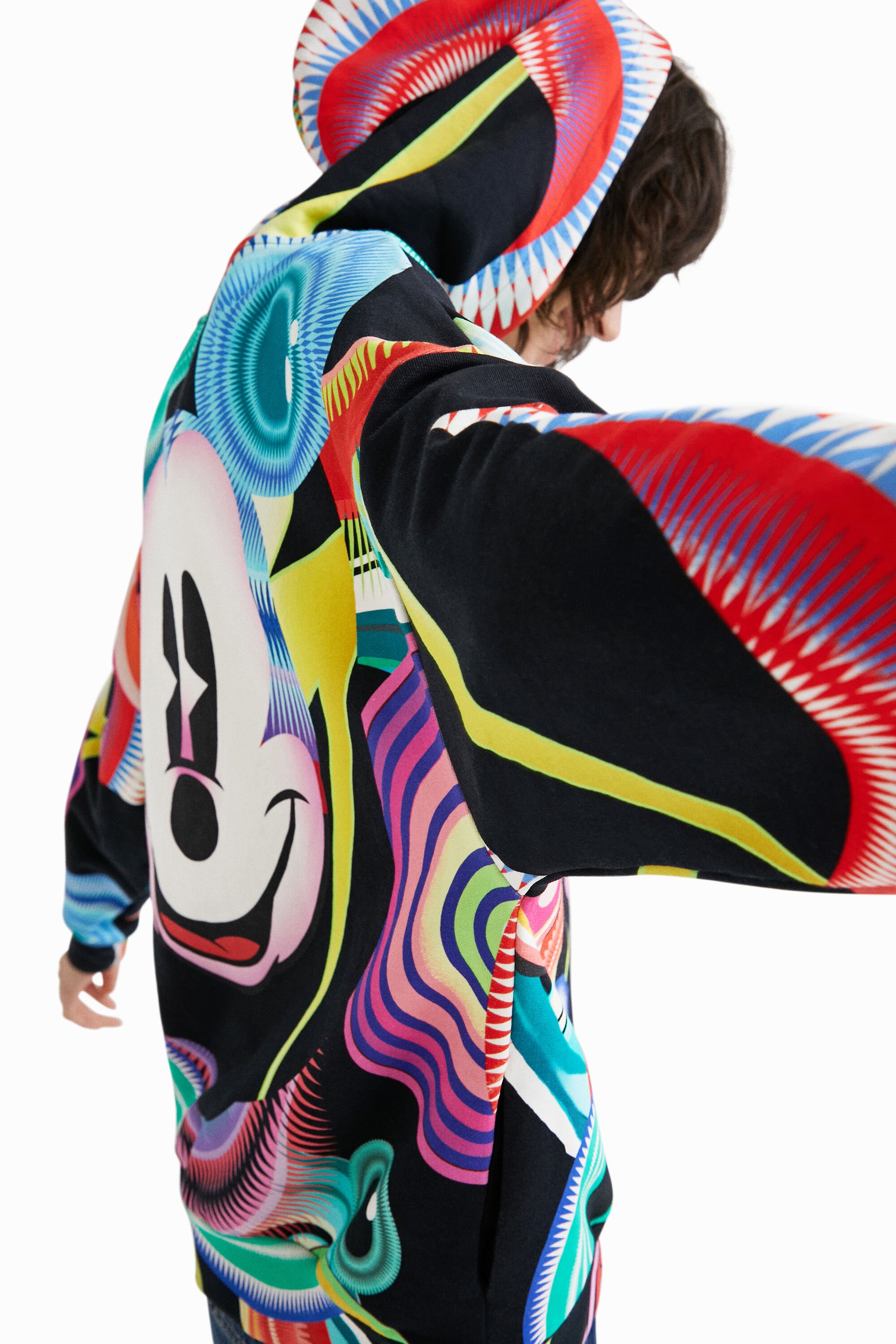 Sweat-shirt oversize Mickey Mouse M. Christian Lacroix