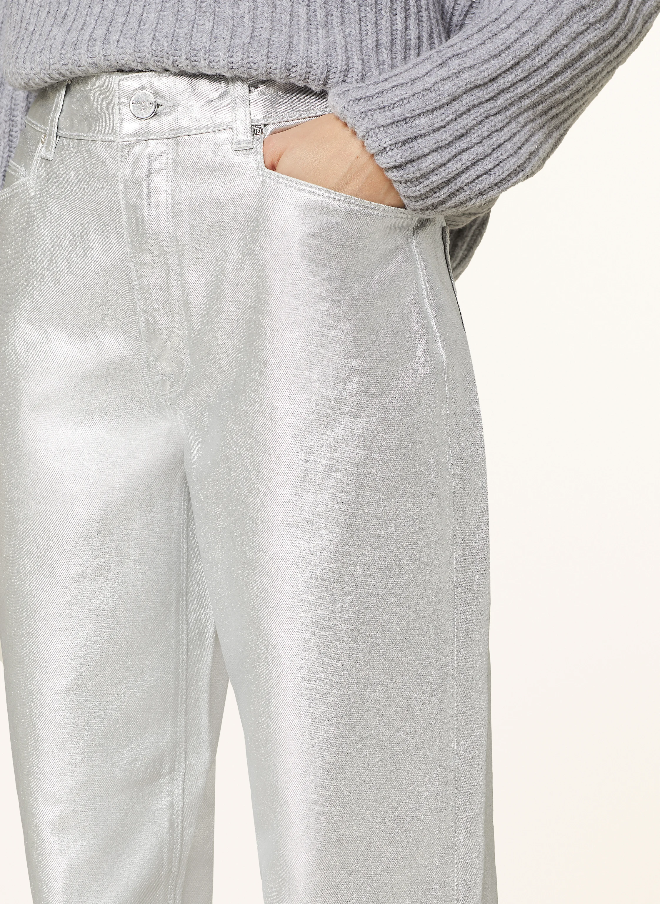 DANTE6 Coated Jeans AXELLE