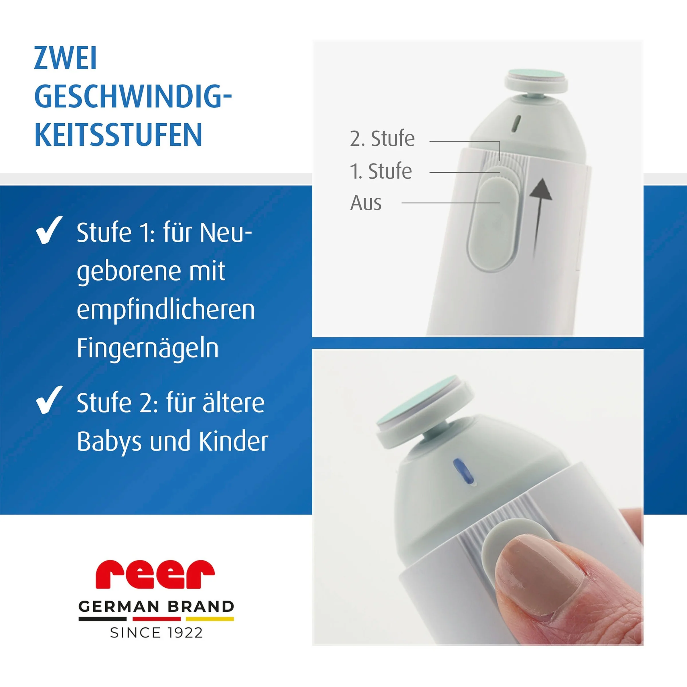 reer Elektrische Nagelfeile BabyCare