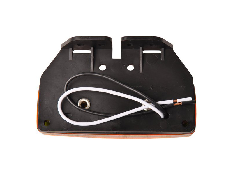 ProPlus 12/24 volt LED zijmarkeringslamp met houder - Oranje