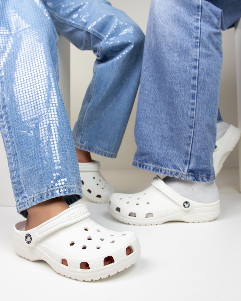 Crocs Classic Instapschoenen  - wit