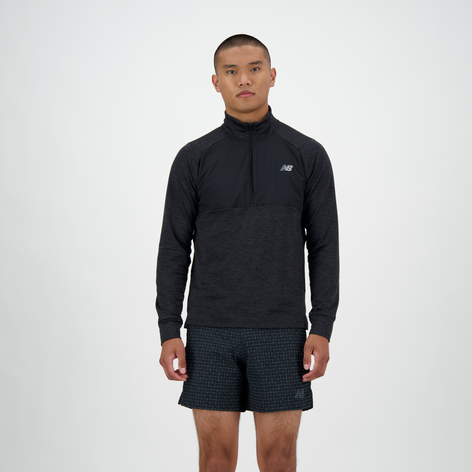 New Balance Laufshirt »ATHLETICS HEAT GRID 1/2 ZIP«, 1 tlg.