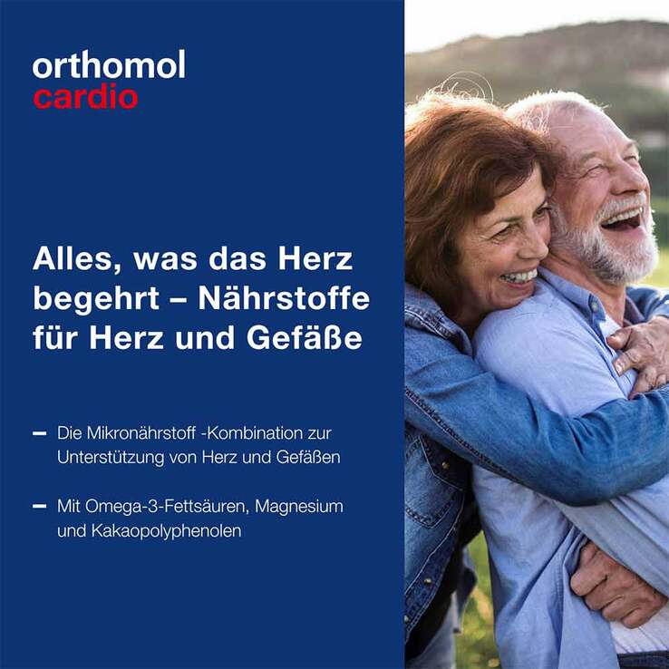 Orthomol Cardio Granulat / Kapseln 30 Kombipackung, 1 St