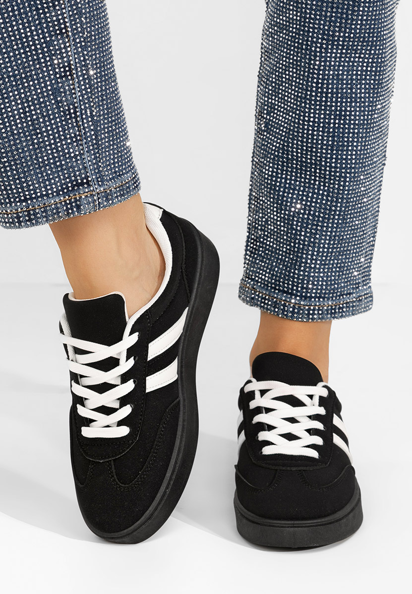 Baskets pour femme noirs Dalene