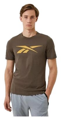 Maillot manches courtes Reebok Graphic Series Vector Marron
