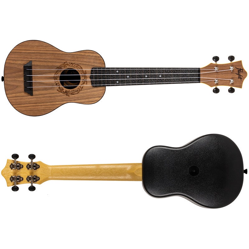 Flight Travel Series TUSL50 Walnut Salamander Concert Scale sopraan ukelele met gigbag