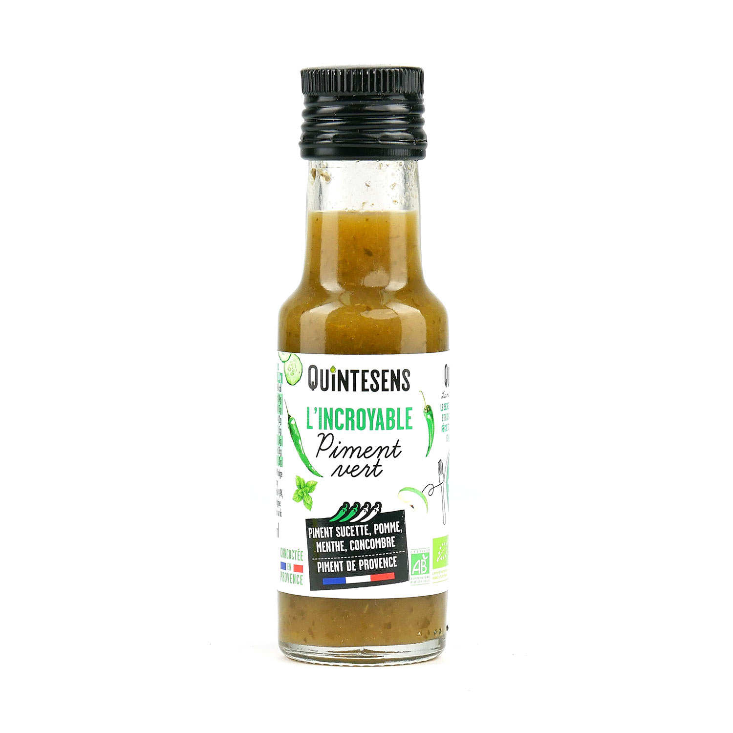 L'incroyable piment vert bio (sauce piquante)