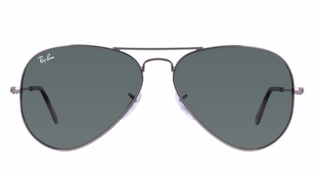 Ray-Ban<br>Aviator Gunmetal - Green