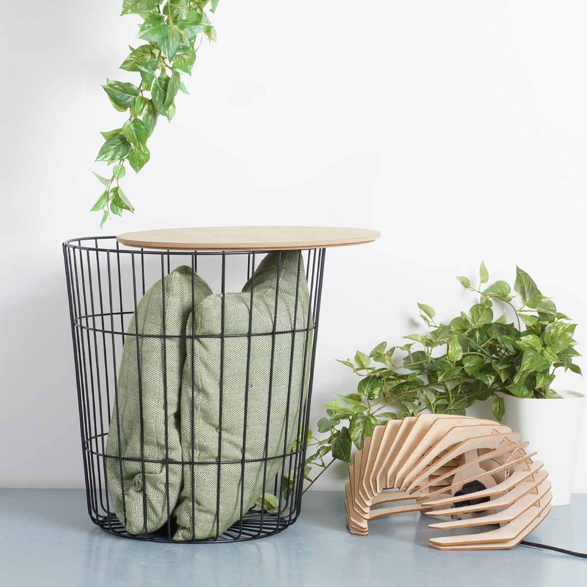 Bijzettafel Rens Klein zwart