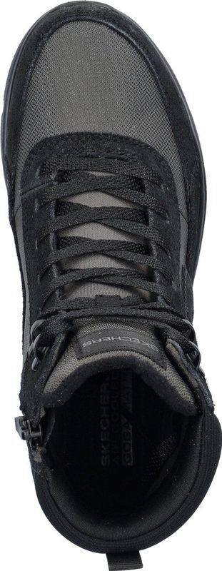 Skechers Glacial Ultra - Wanderlust Dames Laarzen - Zwart Grijs