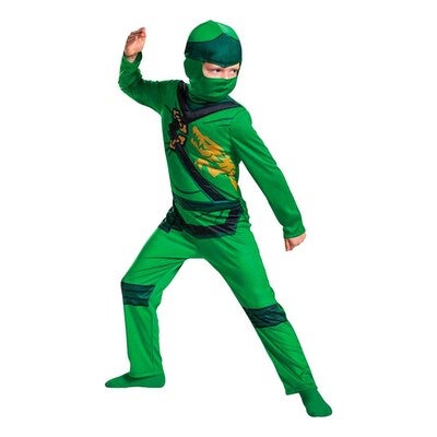 LEGO Ninjago Lloyd Kostyme med Maske