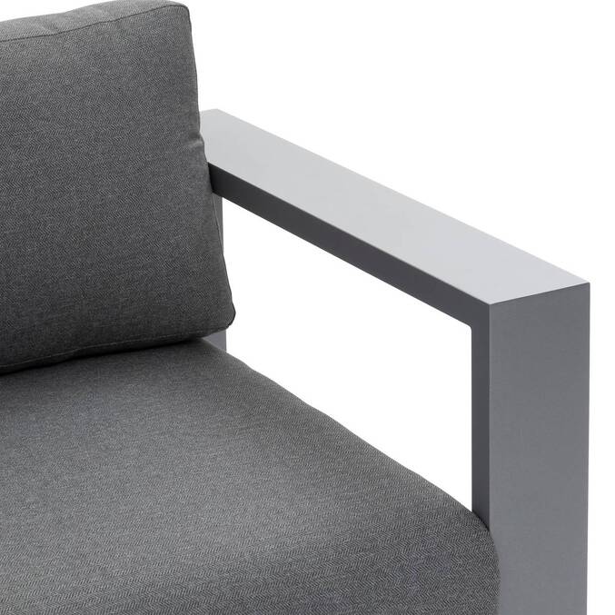 Salon de jardin rotatif ALLURE Graphite