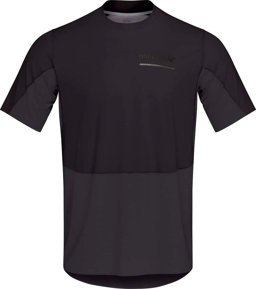Norrøna Men's Senja Equaliser Lightweight T-Shirt Caviar