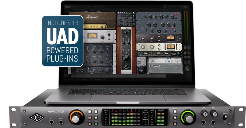 Universal Audio - Apollo x6 - Audio Interface - 19 inch - Thunderbolt 3