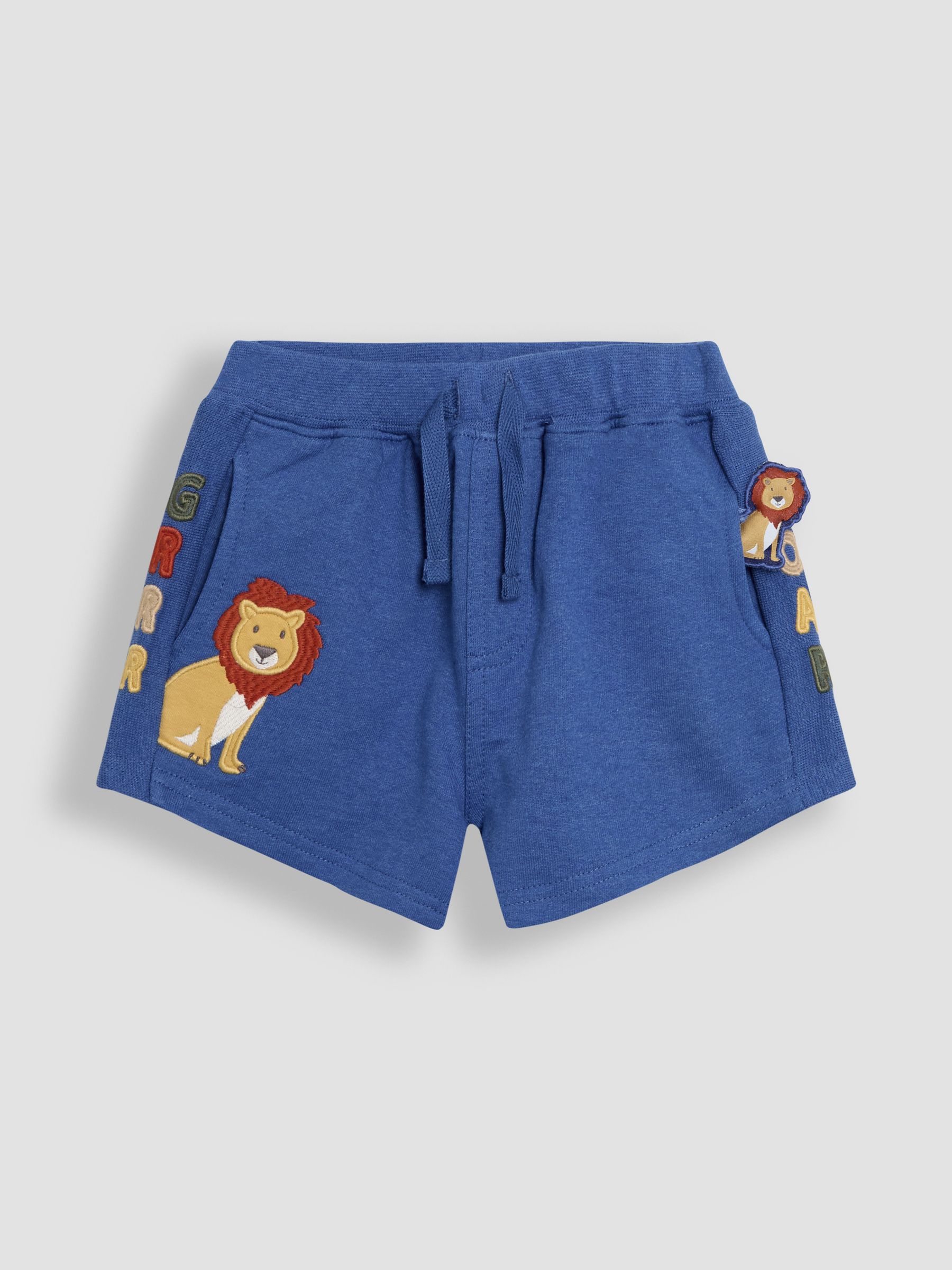 JoJo Maman Bébé Lion Appliqué Shorts
