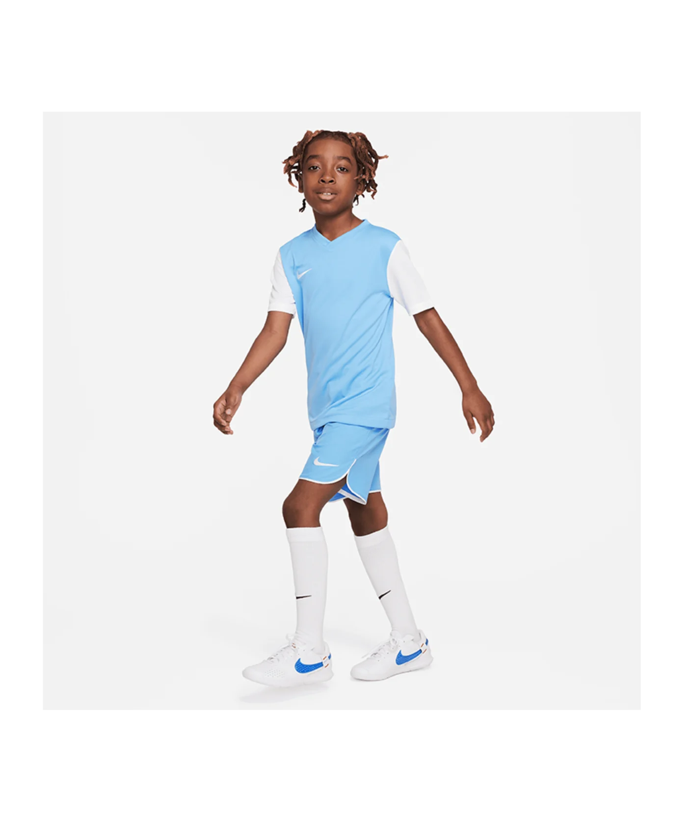 Nike Laser V Woven Short Kids Blau Weiss F412
