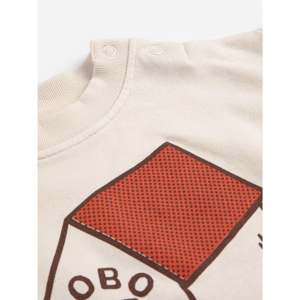 Køb Bobo Choses White Pickles Is At Home Sweatshirt