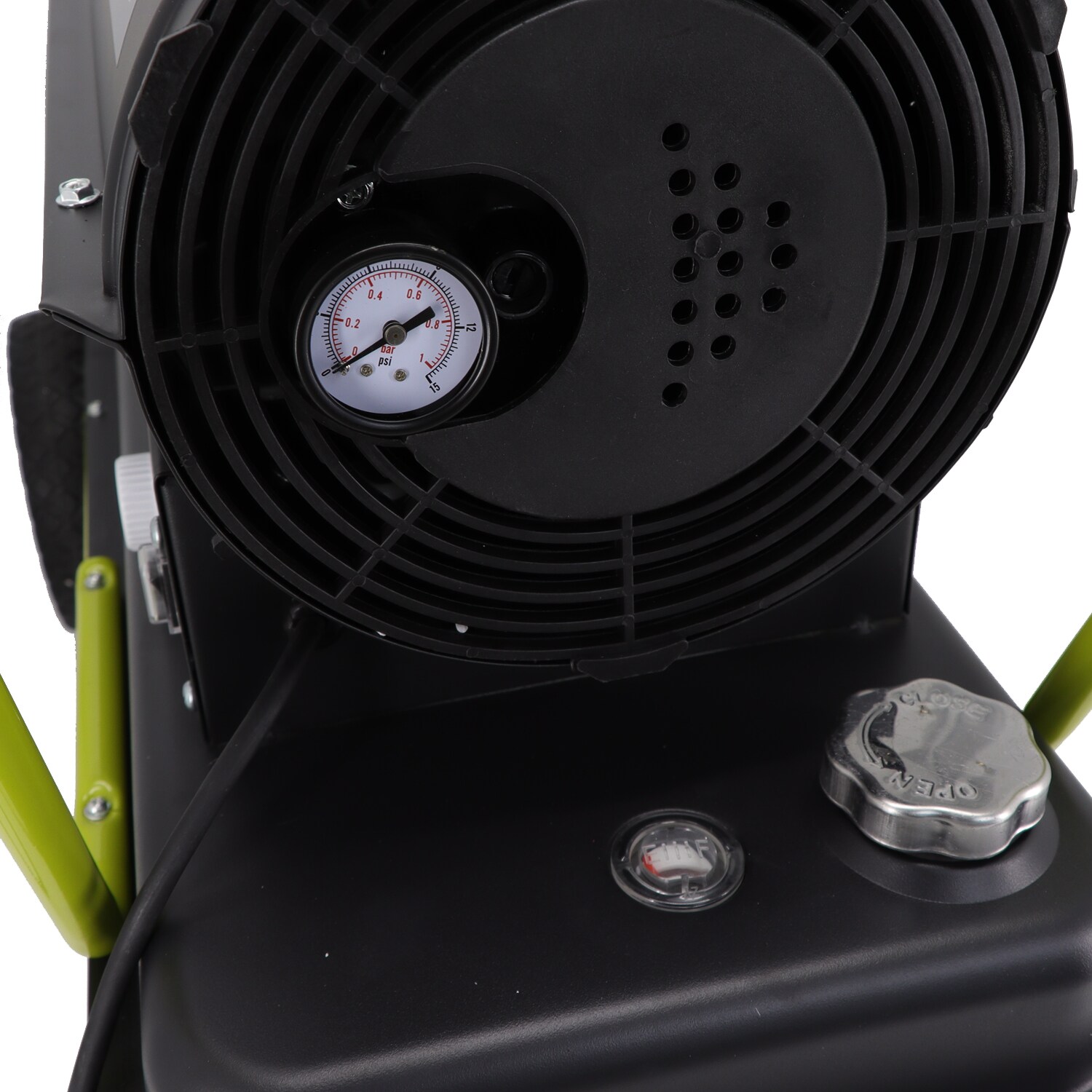 TroniTechnik® TT-HK-242 Heizkanone Dieselkanone Heizlüfter 20kW mit Handgriff, Rohrrahmen und Rädern, Bauheizer,19l Tank